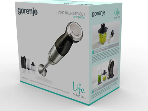 Блендер заглибний Gorenje HBC807QB (LW-3523G1) - Зображення  3