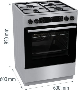 Плита комбинированная Gorenje GKS6C70XJ  - Фото  15