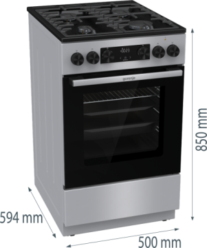 Плита комбінована Gorenje GK5C42SF - Зображення  8