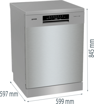 Посудомийна машина Gorenje GS643D90X - Зображення  9
