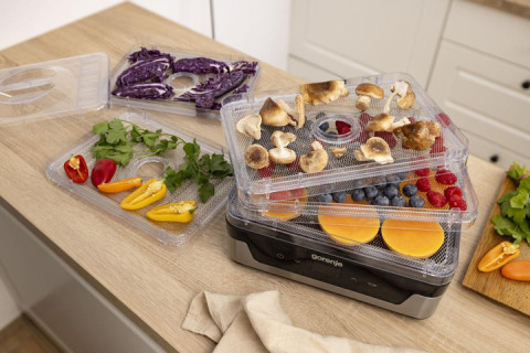 Сушарка для овочів і фруктів Gorenje FDK400DE  - Зображення  5