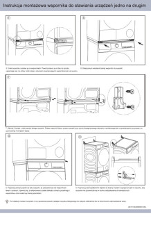 Планка з'єднувальна Gorenje SKHNE80W/PL (для комплекту сушилка-пралка)  - Зображення  1