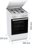 Плита газовая Gorenje GG5A14WJ  - Фото  2