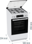 Плита комбінована Gorenje GK5C61WH  - Зображення  1