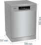 Посудомийна машина Gorenje GS643D90X - Зображення  9