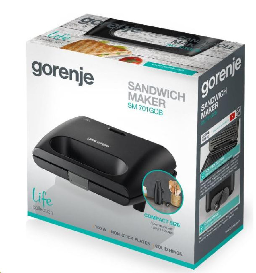  Бутербродниця Gorenje SM701GCB 