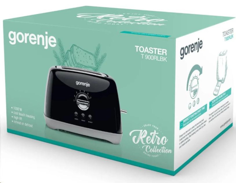  Тостер Gorenje T900RLBK 