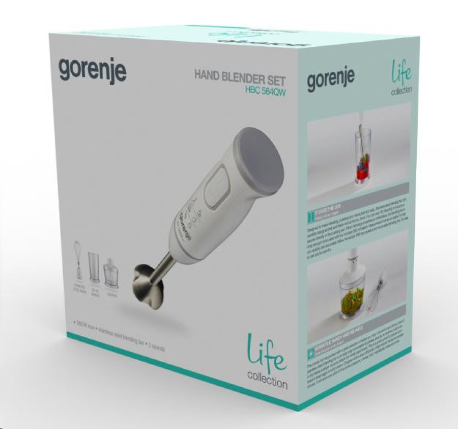  Блендер заглибний Gorenje HBC564QW 