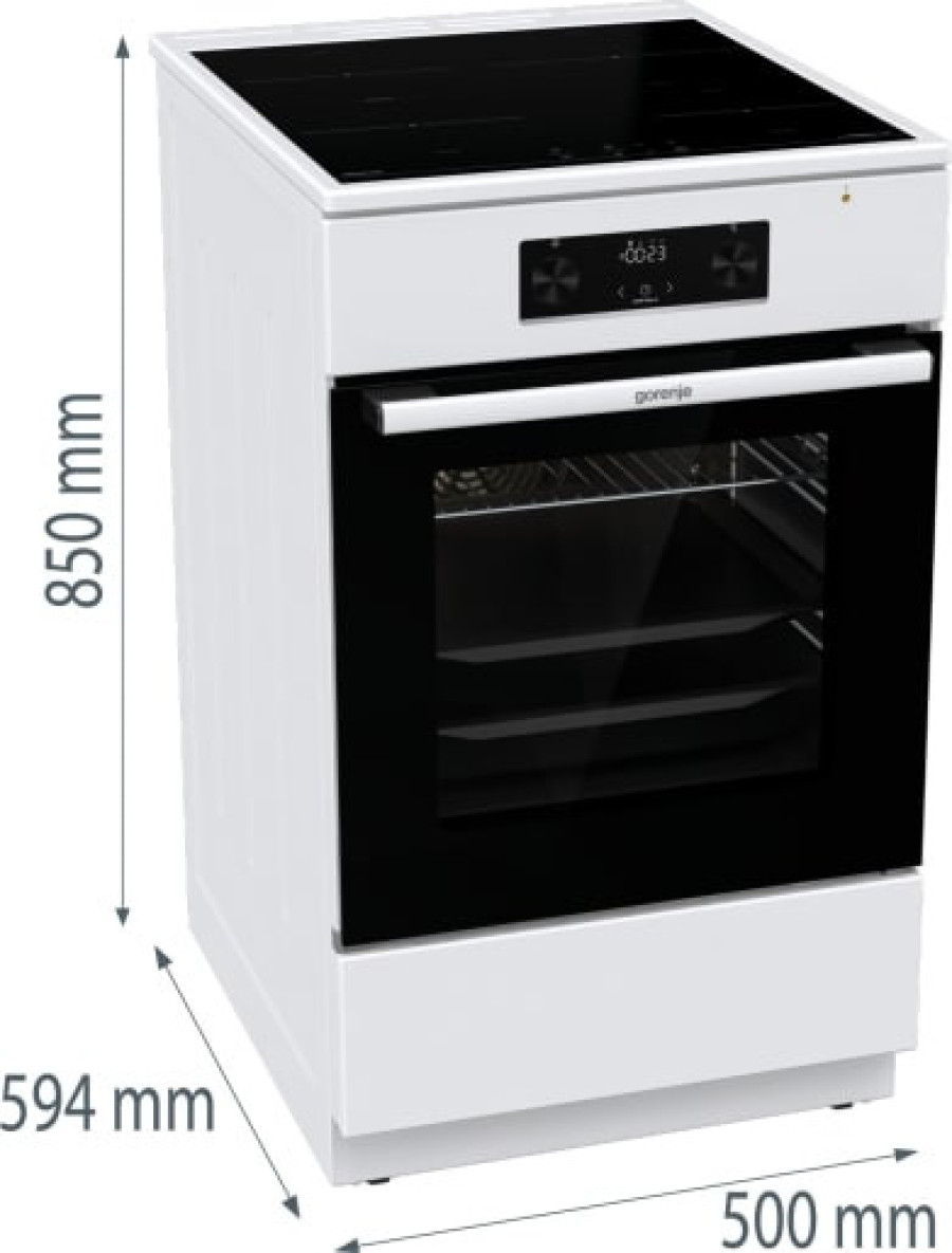  Плита электрическая индукционная Gorenje GEIT5C60WPG 