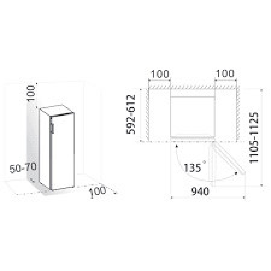  Морозильна камера Gorenje FN4172CW 