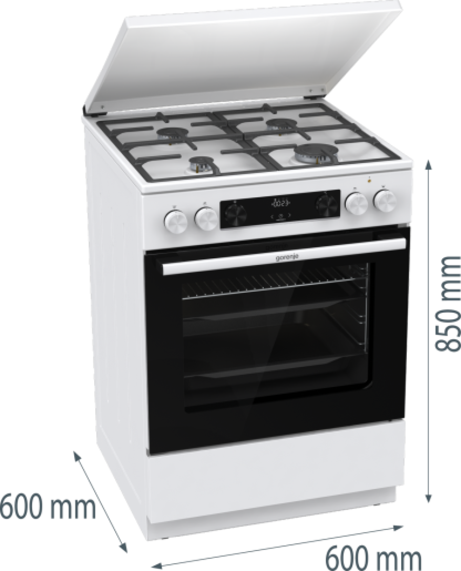  Плита комбінована Gorenje GK6C5WF 