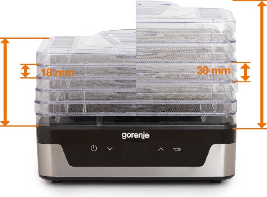  Сушарка для овочів і фруктів Gorenje FDK400DE 