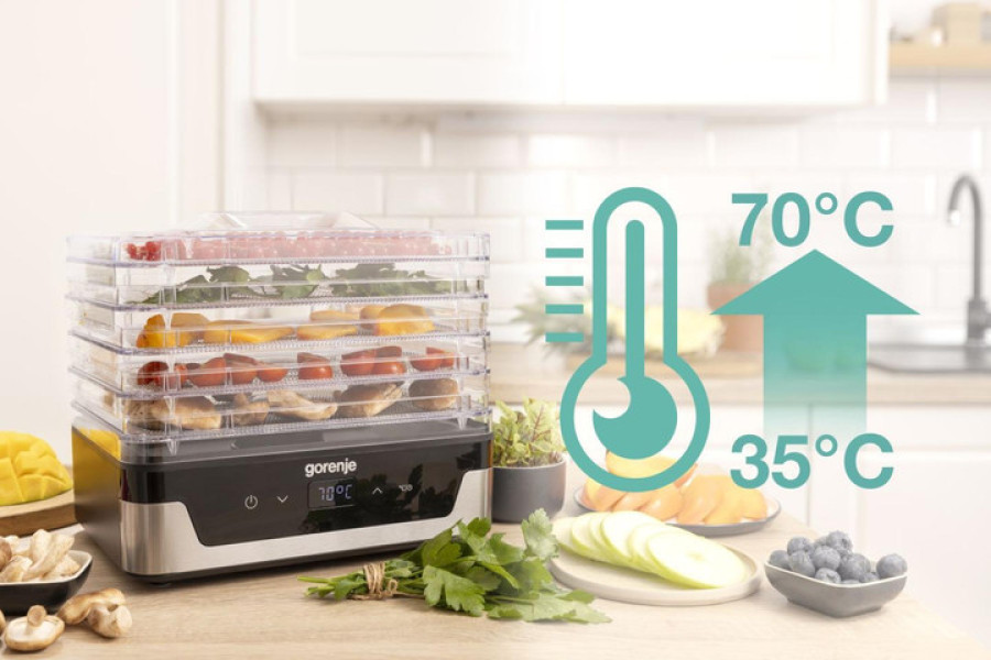  Сушарка для овочів і фруктів Gorenje FDK400DE 