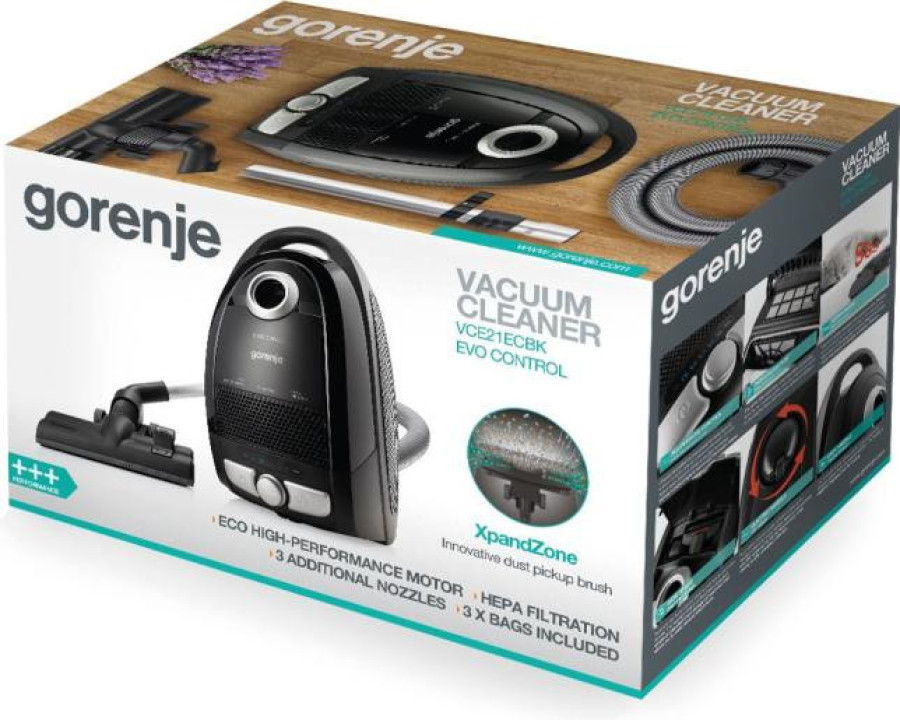  Пилосос Gorenje VCE21ECBK 