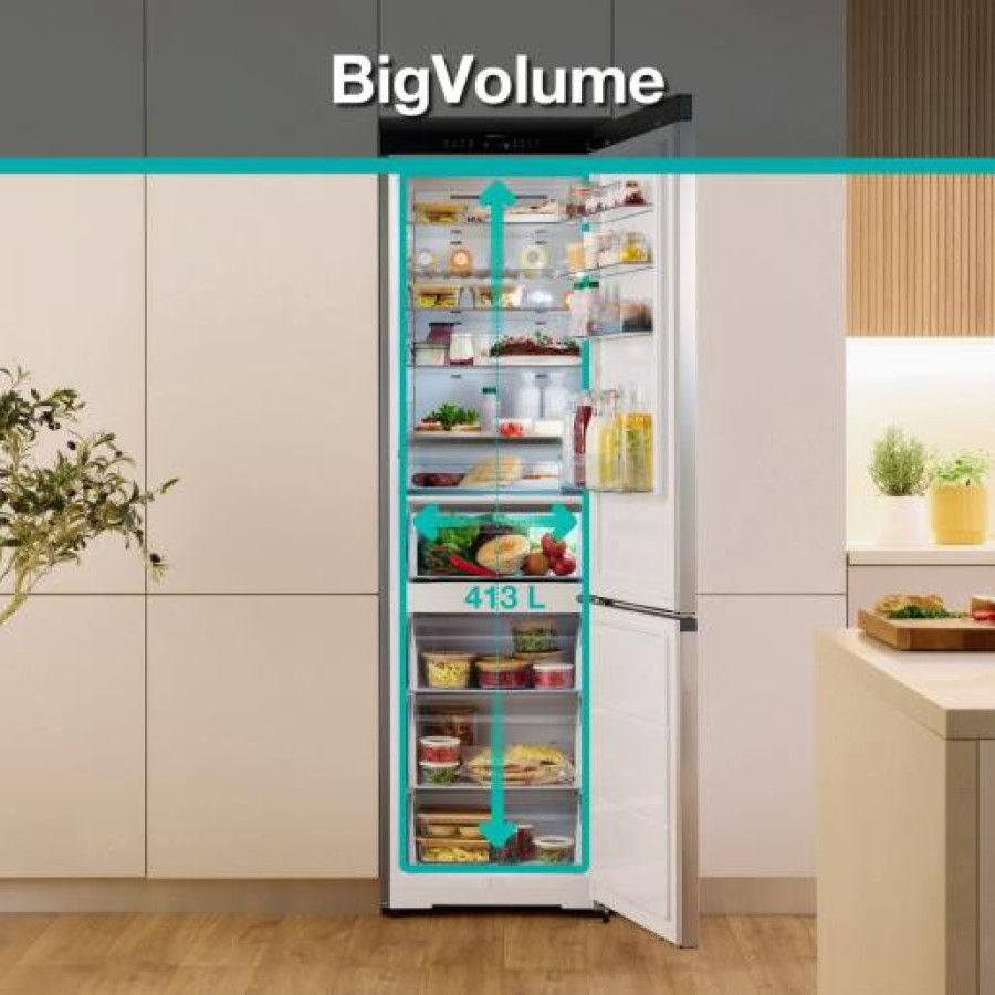  Холодильник комбінований Gorenje NRB620E61X4WFE 