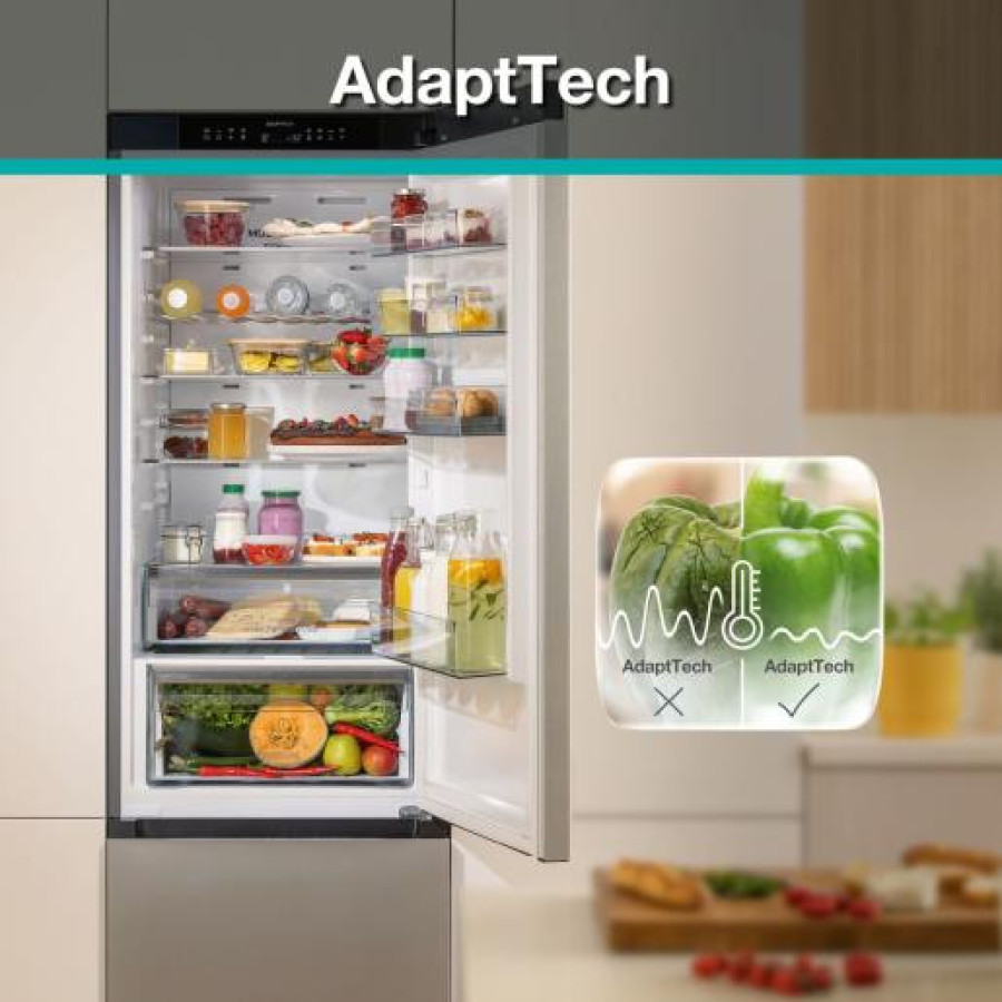  Холодильник комбінований Gorenje NRB620E61X4WFE 