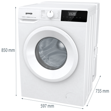 Пральна машина з баком Gorenje WNHPI60SCSIR/UA  - Зображення  1