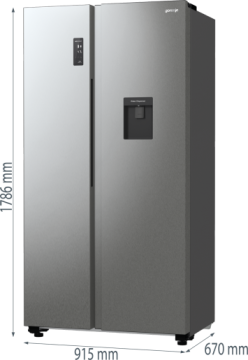 Холодильник Side-by-Side Gorenje NRR9185EAXLWD  - Зображення  7