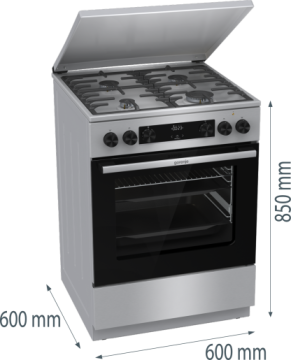 Плита комбінована Gorenje GKS6C71XF  - Зображення  11