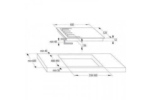 Варильна поверхня газова Gorenje G641XHC  - Зображення  7