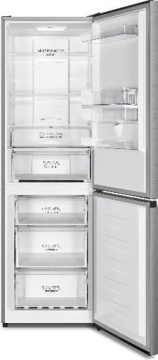 Холодильник комбінований Gorenje NRK619EAXL4WD  - Зображення  1