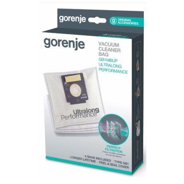 Мішки для пилососів Gorenje GB1MBUP універсальні (4 шт.)  - Зображення  2