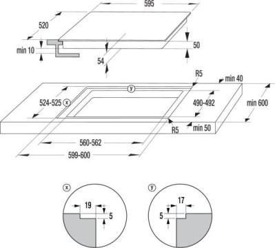 Варильна поверхня індукційна Gorenje GI6442BSCWF  - Зображення  8