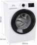 Пральна машина Gorenje WPNEI84A1SWIFI/UA  - Зображення  5