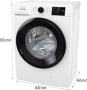 Пральна машина Gorenje WNEI84SCS/UA  - Зображення  1