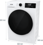 Пральна машина Gorenje WD2A854ADS/UA  - Зображення  4