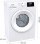 Пральна машина Gorenje WNGPI72SBS/UA  - Зображення  1