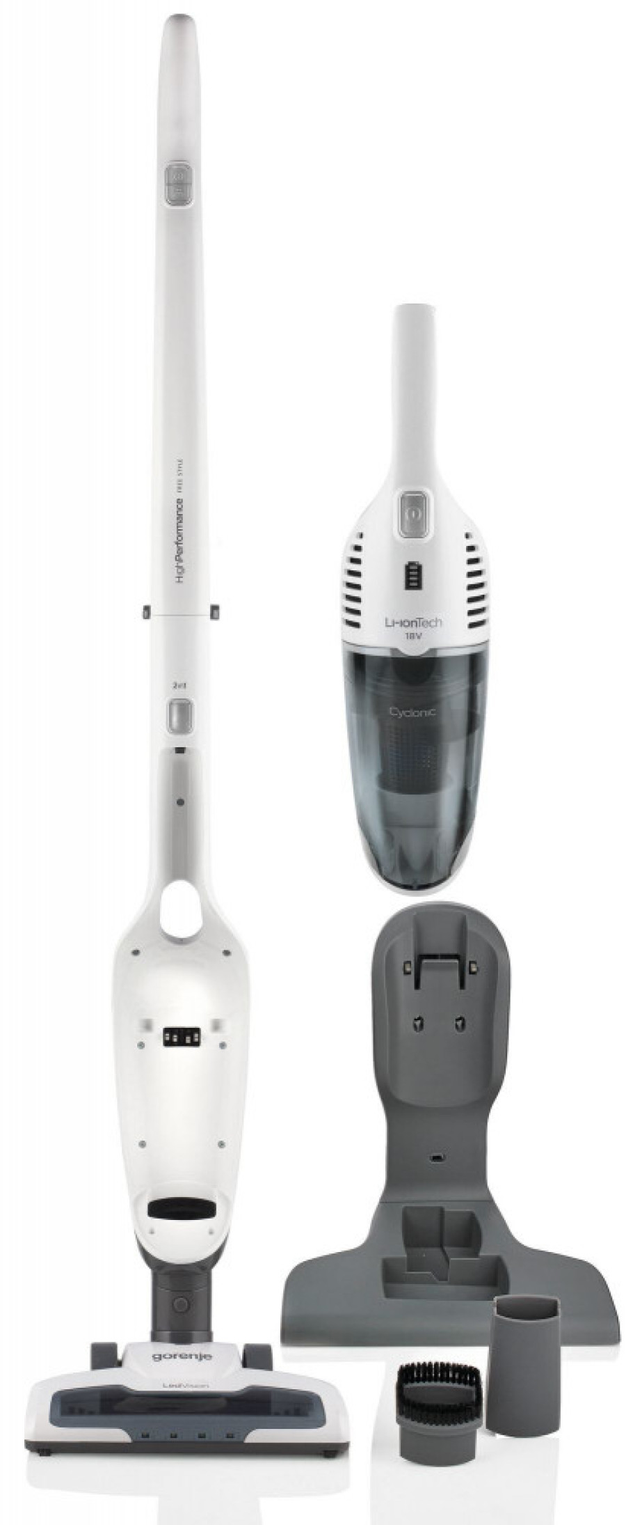 Пылесос аккумуляторный Gorenje SVC180FW