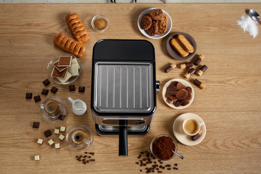  Кавоварка ріжкова (еспресо) Gorenje ESCM15DBK 