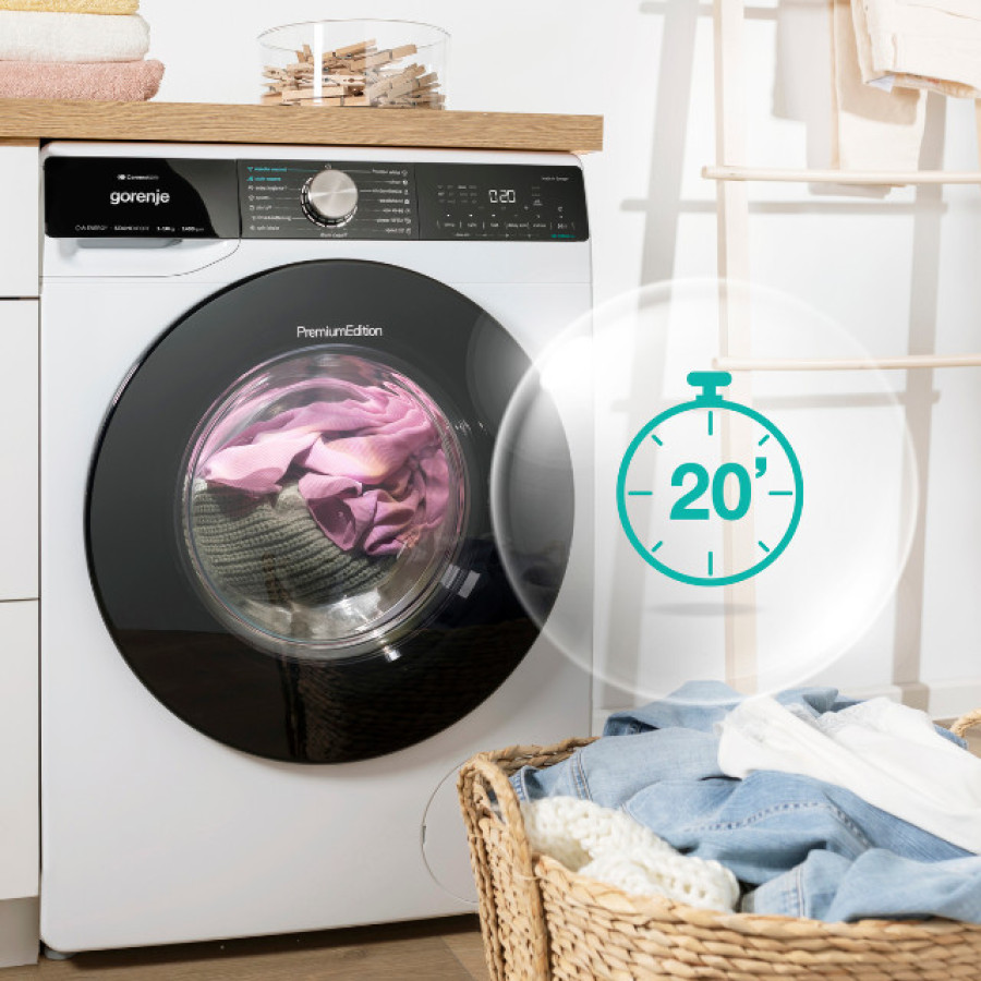  Пральна машина Gorenje WPNEI84A1SWIFI/UA 