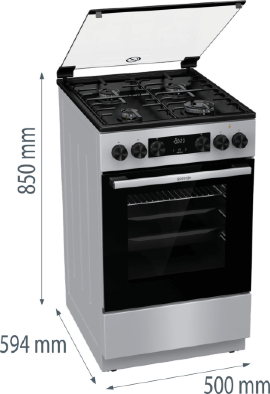  Плита комбінована Gorenje GK5C41SH 