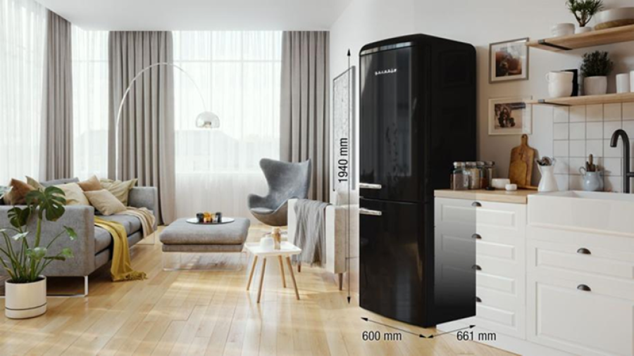  Холодильник комбінований Gorenje ONRK619DBK 