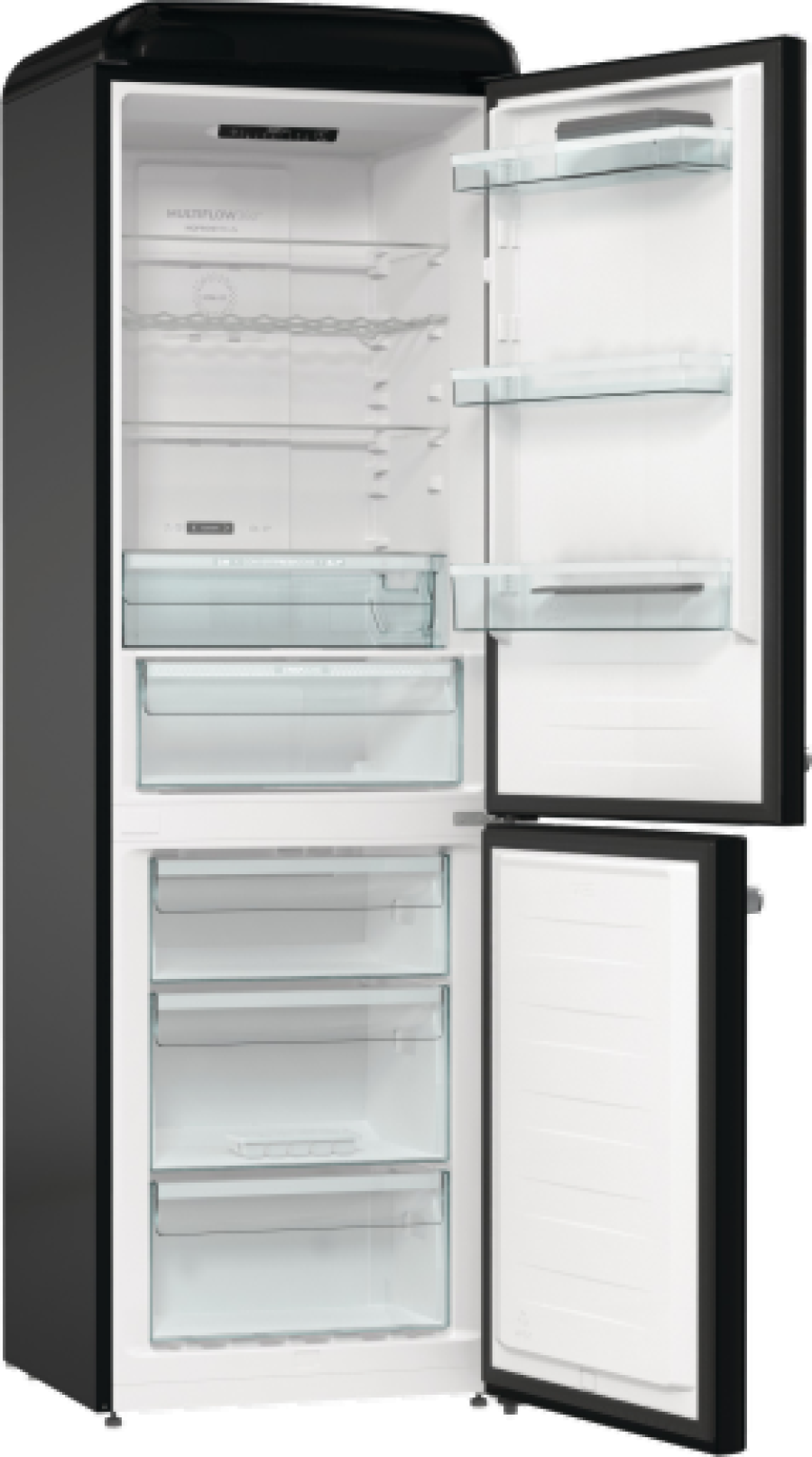  Холодильник комбінований Gorenje ONRK619DBK 