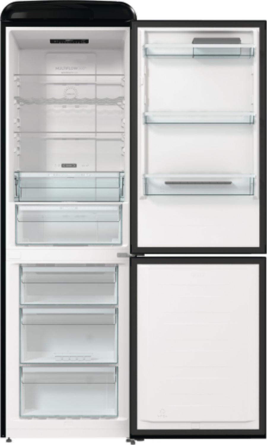  Холодильник комбінований Gorenje ONRK619DBK 