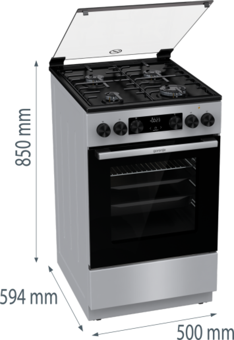  Плита комбінована Gorenje MEKS5121S 