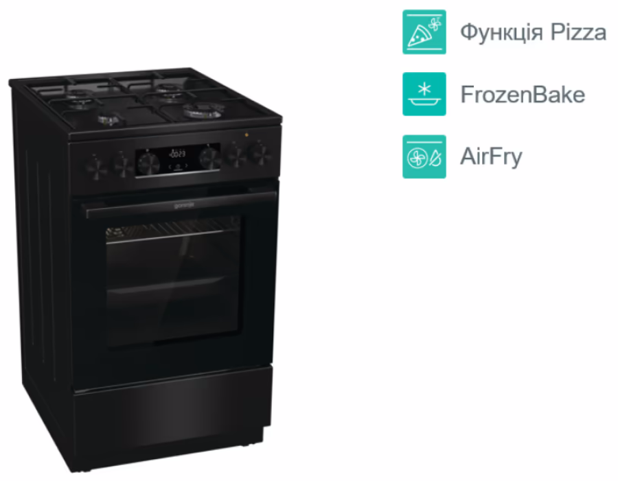  Плита комбінована Gorenje GKS5C70BJ 