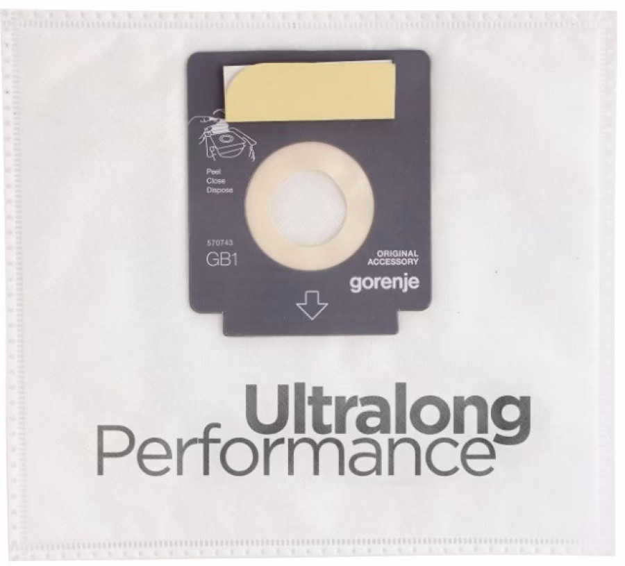  Мішки для пилососів Gorenje GB1MBUP універсальні (4 шт.) 