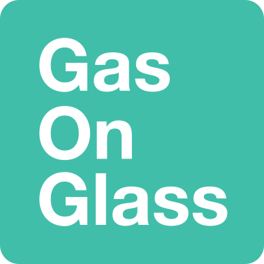 Gas on glass